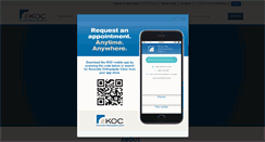 Desktop Screenshot of kocortho.com