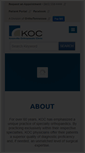 Mobile Screenshot of kocortho.com